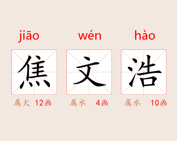焦文浩