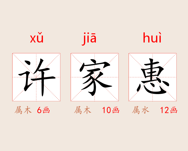 许家惠