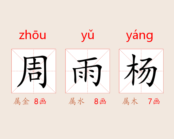 周雨杨