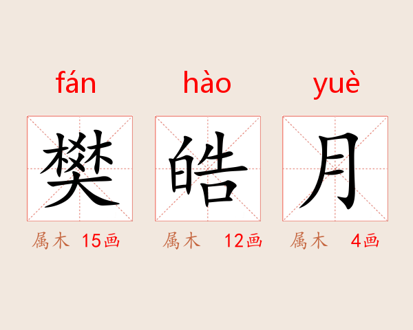 樊皓月