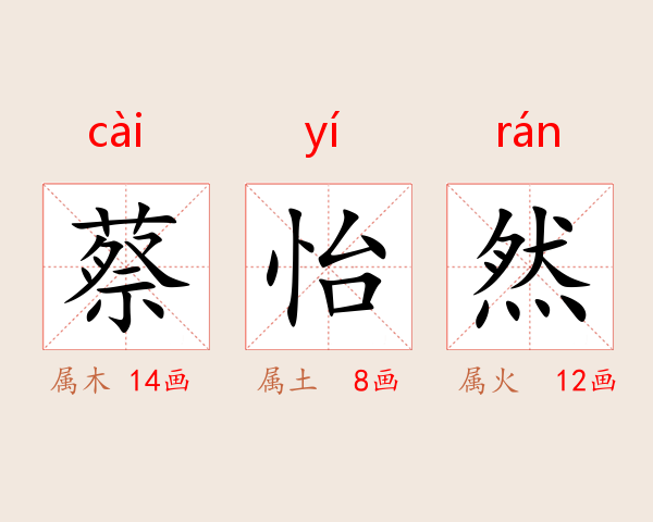 蔡怡然