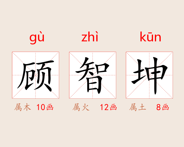 顾智坤