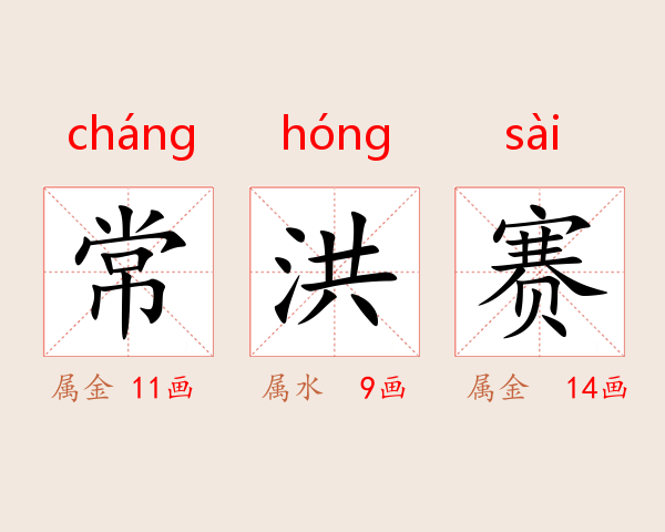 常洪赛