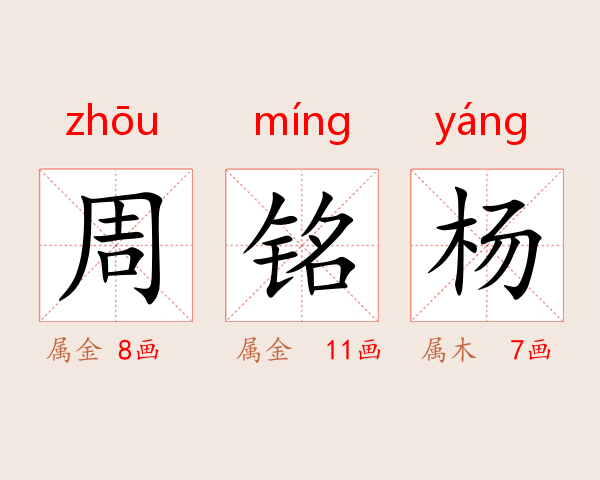 周铭杨
