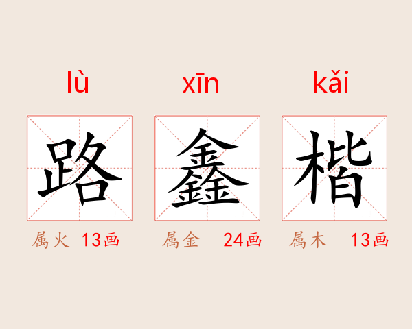 路鑫楷