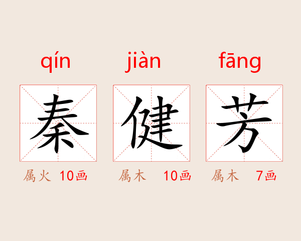 秦健芳