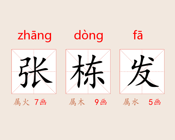 张栋发