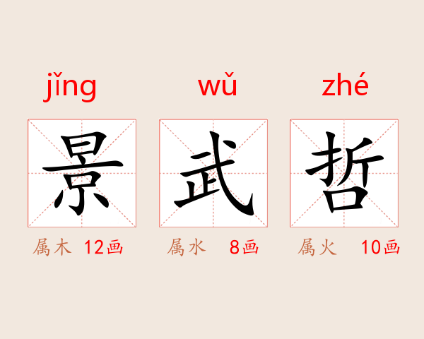 景武哲
