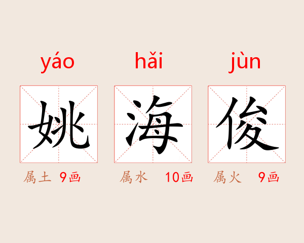 姚海俊