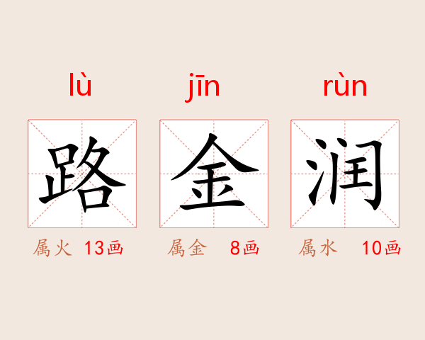 路金润