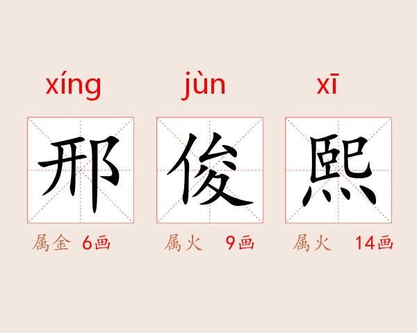 邢俊熙