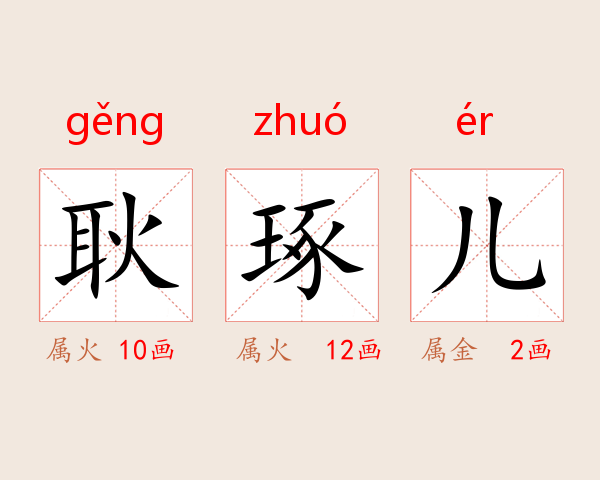 耿琢儿