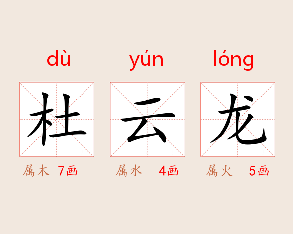 杜云龙
