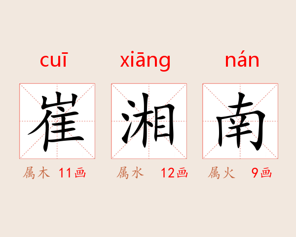 崔湘南