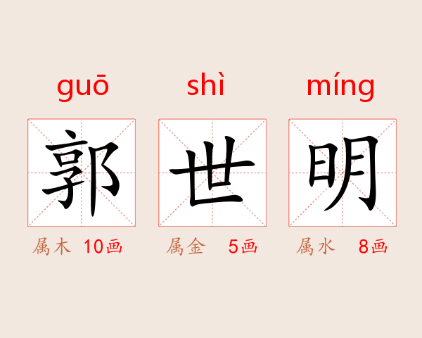 郭世明