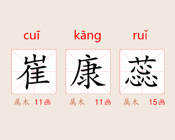 崔康蕊