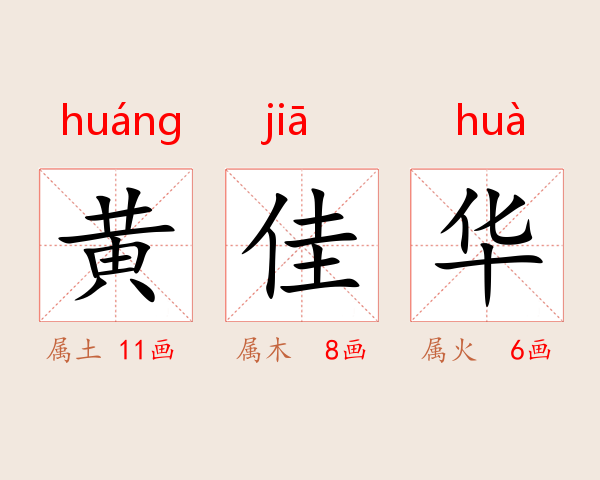 黄佳华