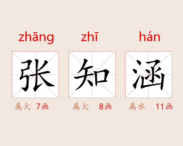 张知涵