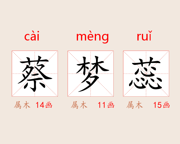 蔡梦蕊