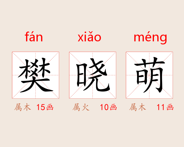 樊晓萌