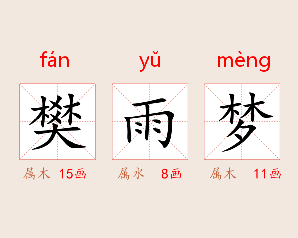 樊雨梦