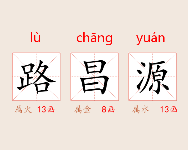 路昌源