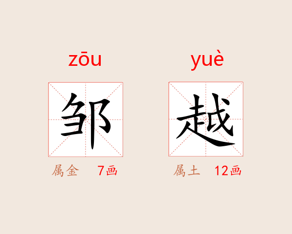 邹越