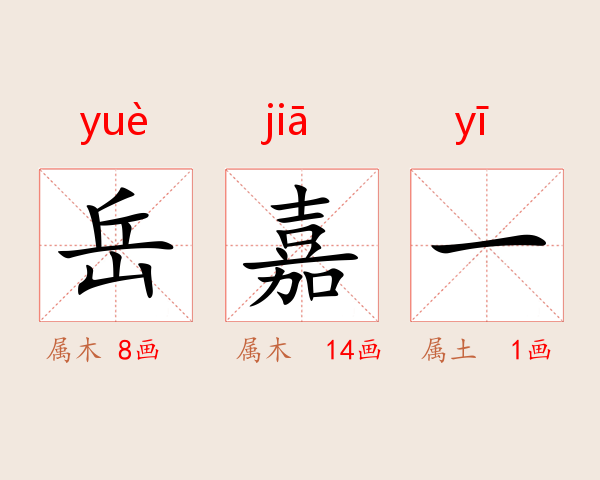 岳嘉一