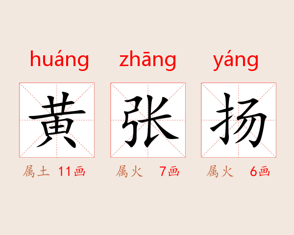 黄张扬