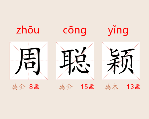 周聪颖
