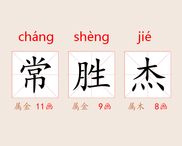 常胜杰
