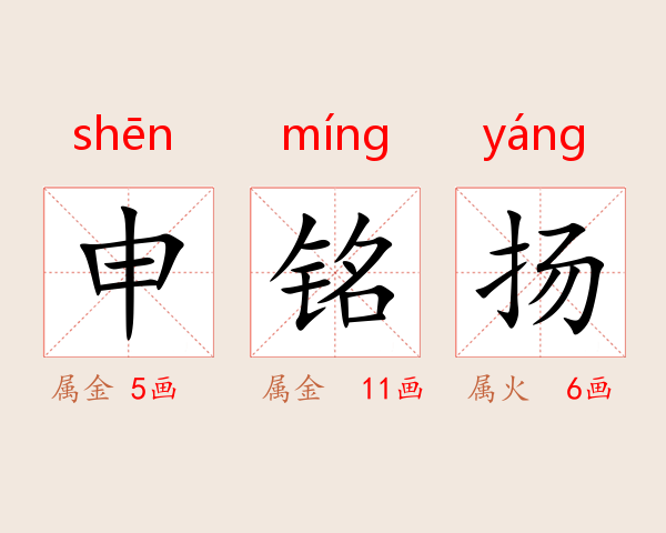 申铭扬