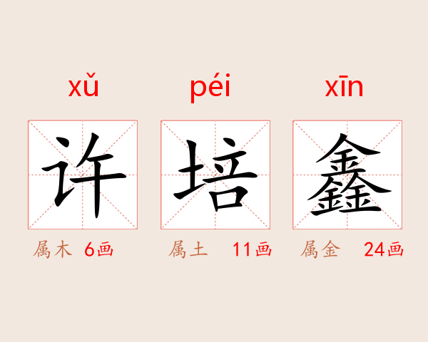许培鑫