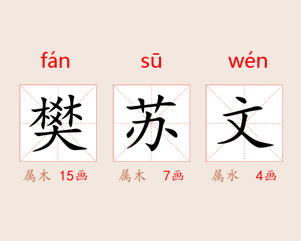 樊苏文