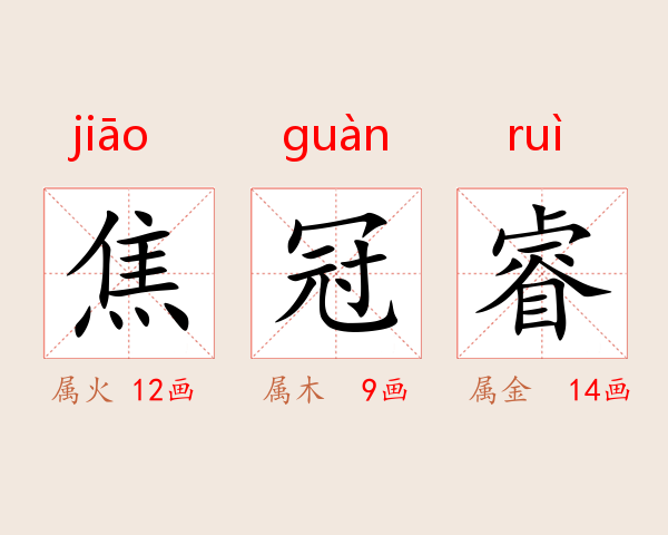 焦冠睿