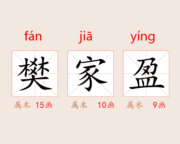 樊家盈