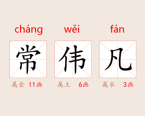 常伟凡