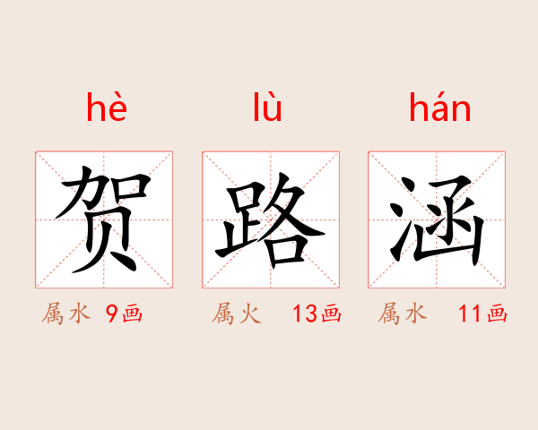 贺路涵