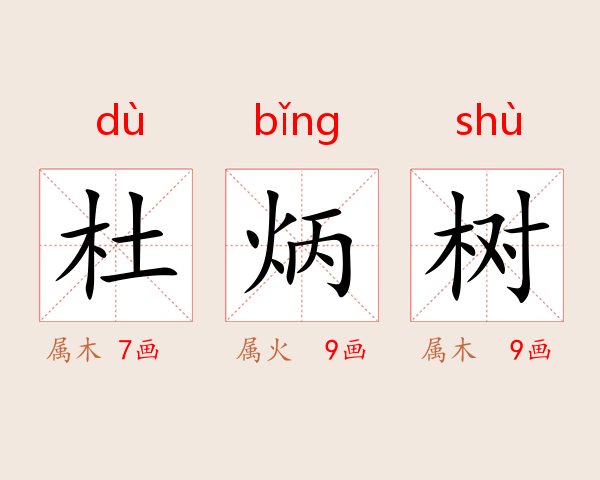 杜炳树