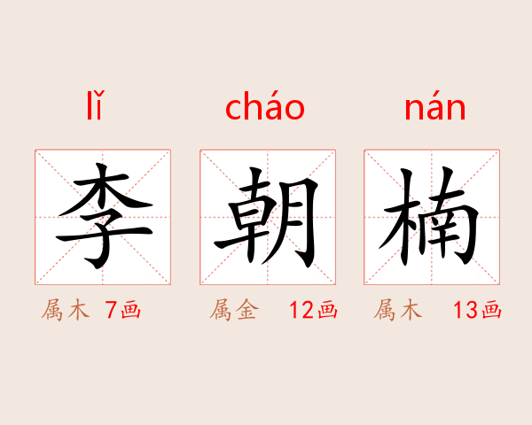 李朝楠