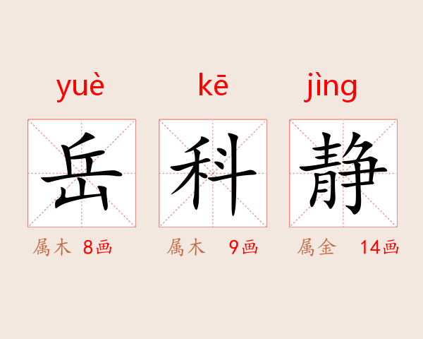 岳科静