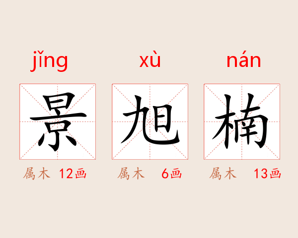 景旭楠