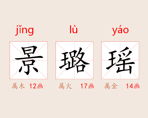 景璐瑶