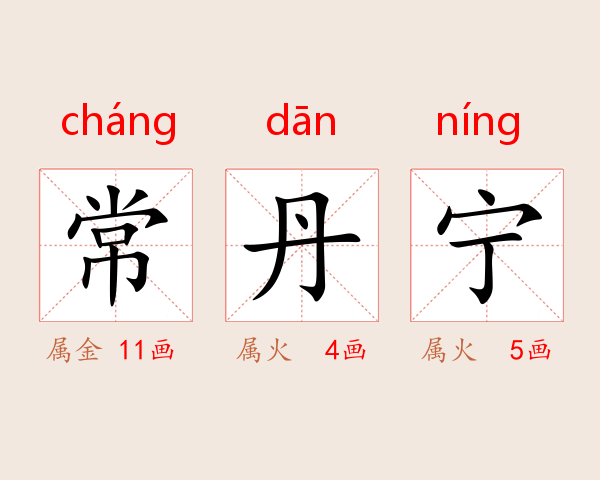 常丹宁