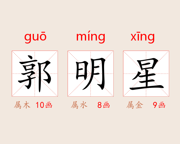 郭明星