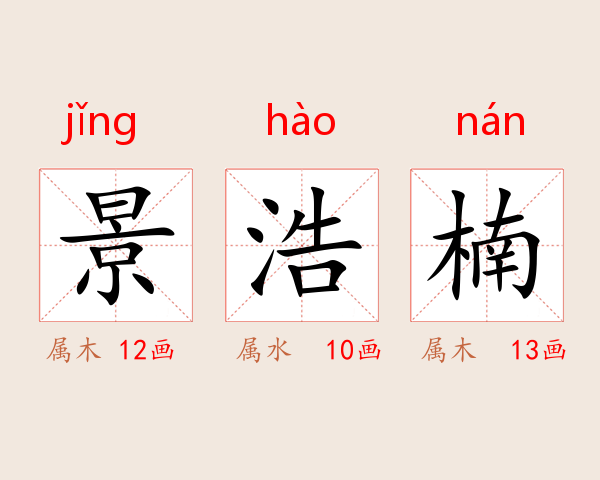 景浩楠