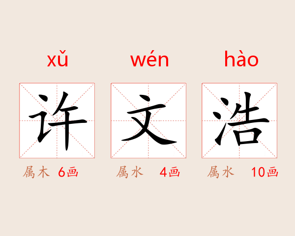 许文浩