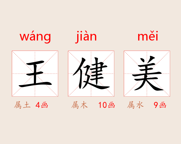 王健美