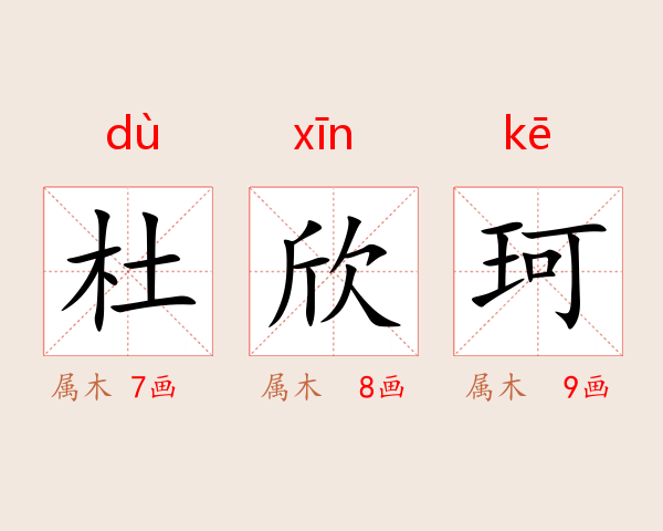 杜欣珂