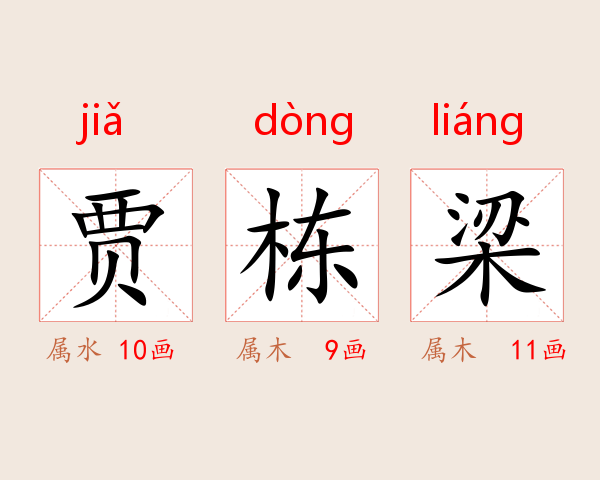 贾栋梁